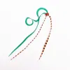 Accesorios 50pcs pesca silicona falda asistencia gancho de jigging