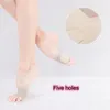 Dance Shoes Five Holes Professional Belly Toe Pad Modern Half Lyrical Sandals Paws Foot Thongs