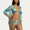 Nieuwe Fringe Swimsuit Bikini Bikini Split Body Bikini Swimsuit voor vrouwen