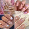 Glitter per unghie Aurora Opal Art Lights 9 Colori Solido Flake di cristallo sottile Sfregatura su polvere Pigment Giappone in stile coreano Manicure fai da te