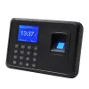 Klockor Fingeravtryck närvaro System Biometrisk klocka i maskinan Arbetstangent Knappsats Electric Time Clock Recorder USB Datahanteringsenhet