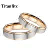 Bands Love Alliances Classic Marriage Promise Wedding Rings Set for Couples Men and Women Gift Titanium Stainless Steel Men's Ring