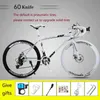 Cyklar 24 Speed ​​Aldult Student 30/60 Knife Wheel High Carbon Steel Frame Variable Speed ​​Road Bike Double Disc Brake Dead Flight Race Car Y240423