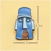 Altri accessori di moda Cartoon Carina simpatica console Game smalto spilla animale in lega color pins badge punk woman gioiello regalo per drop gastron dhc2m