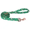 Collari USP Green Christmas Dog Collar con papillon, Cotton Collar Babbo Natale Collana per cani vacanze per piccolo cane grande medio grande cane