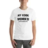 Polos da uomo My Code Works T-shirt pesi massimi per abiti carini camicie da uomo