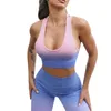 Tie Dye Seamless Yoga Sets For Women Sports Fitness High Waist Hiplifitng Workout Gym Leggings Running Clothing Tracksuit Sport 240415