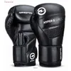 サンダトレーニング用の高品質のレザー耐摩耗性と通気性のあるボクシンググローブ濃厚な保護戦闘手袋850