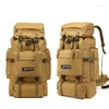 Backpack 70L Large Capacity Nylon Waterproof Military Tactics Molle Army Bag Men Rucksack For Hike Travel