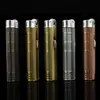 Cigarette torch Cigarette Light Affilable Rechargeable Butane sans gaz de broyage plus léger Gift Fumer Gadget pour ami