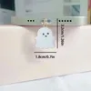 Cell Phone Anti-Dust Gadgets Black and white ghost Halloween ghost phone accessory dust plug suitable for iPhone and type-c interface Y240423