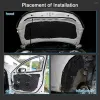 Interiörstillbehör Studio Sound Acoustic Absorption Car Soundproof Foam Deadener Heat Isolation Mat ZZ