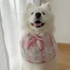 Accessoires Samoyed mittel- und großer Hund Bandana Slobber Schal Labber Hund Slobber Bib Schmuck Haustier niedlich Lätzchen