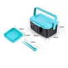 Accessories Leo Abs Plastic Fishing Box Tool 27778 Fishing Live Baits Case Earthworm Bait Worm Lure Tackle Storage Container Lures Hook