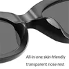 Sonnenbrille Bertha Snow Sonnenbrille Damen 2024 Neuer High -End -Winter Retro Schmaler Rahmen Sonnenbrillen Windschutz UV Reise J240423