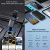 Chargers 4 IN 1 100W Cigar Jack Lighter Plug Fast Charger Charge Retractable Car USB Type C Cigarette Lit Cable Socket For IPhone Adapter