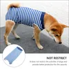 Dog Apparel Cat Recovery Suit Vest Abdominal Wound Protector Puppy Clothes Post- Operative After Wear