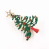 Brooch Christmas Tree Clothing DIY Alloy Drip Oil Brooch Mouth Xinyu Jewelry Accessories