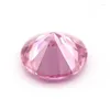 Diamants en vrac 2,0 mm Zircone cubique Gemone rose rose coloré 5a 1000pcs CZ Stones synthétiques pour bijoux