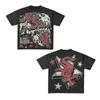 Men Y2K T-shirt Hip Hop Streetwear Punk Retro Graphic T Shirt Harajuku Cotton Casual Tshirt Men Summer Short Sleeve Tees 240423