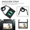 Stands For Samsung Galaxy Tab S5E 2019 SMT720 T725 Case S5 E 10.5" Pencil Holder Bags Funda Tablet Stand Shell & Neck Strap Kids Coque