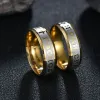 Bands LlaceDiffery religieuze Russische ring roestvrij staal Russische Jesus Cross Ring God red ons amuletring voor mannen vrouwen kruis sieraden