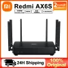 Routery Xiaomi Redmi ax6S bezprzewodowy router Wi -Fi Mesh WiFi6 2.4G 5GHz 3200 Mbps 256 MB Wzmacniacz sygnału OFDMA Współpraca z Mi Home App