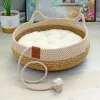 Mats Summer Cat Bed Four Seasons Général Pet Roard Mat Cat Nest Mat Mat Ice Nest Bed Cat Nest Nest Small Dogs