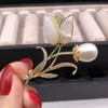 Accessorio fai-da-te tulipano guscio di fascia alta fiore perle donne in Corea del Sud Spettame atmosferico Anti Glare clip per otto stagioni Accessori