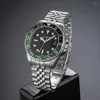 Wristwatches PLADEN Watch For Men Fashion Automatic Date Stainless Steel Quartz Wristwatch Business Luminous Pointer Watches