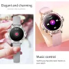 Montres 2023 New Smart Watch Femmes à la mode Smartwatch Fitness Sports Watch with BT Appeler la pression artérielle Oxygen Ladies Wristwatch CF12