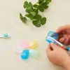 Heads 5 Piece Set Portable Travel Toothbrush Cover Wash Brush Cap Case Box