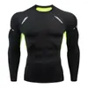 Men's Thermal Underwear Sportswear Running Tights Suit Compression Gymnastics Outdoor Track And Field Clothing Basketball Training