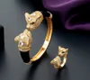 Top Fine Brand Ring for Women Carter Copper Inlaid Zircon Bracelet Ring Eletroplado com Ouro Real Abrindo Novo Produto