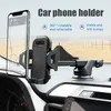 Mobiltelefonhalter Halter Universal Car Phone Halter Windschutzscheibe Dashboard Saugnapfmontage 360 Rotation Auto Smartphone Support Ständer Accessoires Y240423