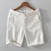 Shorts Shorts Designer Pure Linen per uomini Summer Nuovo Fashion Solido Bianco Ofano Casual Pantaloni Short Pantaloni Short Drop Drop Otjer