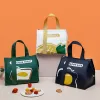 Tassen draagbare thermische lunchbox tassen voor vrouwen voor kinderen opslag voor kinderen opslag handtassen reis picnic zakje geïsoleerde koeler bento tas