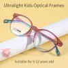 Lentions yimaruil confortable High Quality Retro Round Round Boy and Girl Eyewear Myopia Optical Optical Prescription Enfant's Everysses Frame 8210S