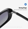 Sunglasses New Polarized Sunglasses Small Box Female Color Fashionable Metal Glasses cycling bicycle copos gafas copos man sports vasos