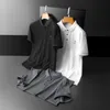 デザイナーハイエンド刺繍半袖コットンポロシャツメンズレディーンTシャツ韓国ファッション服夏の贅沢トップ