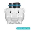 Boîtes 1 ~ 5pcs LCD électronique Banque Piggy Bank Affichage Digital Couning Coin Bank Coins Boîte de stockage Counting Moty Saving Saving pour USD Euro