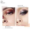 Pudaier Pearlescent Liquid Eyeshadow 18 Färger Glitter Gold Eye Shadow Lätt att applicera Makeup Waterproof Holiday Party Söt skönhet