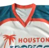 Le gardien de hockey a coupé le maillot de hockey sur glace sublimation Custom