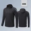 Vêtes pour hommes Polyester Mens Jogger Tracksuit Full Zip Hoodie Sportswear Men Fitness Sport Coat Custom Running Tracksuit B91