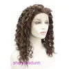 Wigs de mode de gros Cheveux pour femmes Wig Wig Femmes Long Curly Lace Explosion Head Band Small