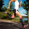 Lights Medical Althetic Compression Socks for Men and Women Diabetes Varicose Venes Sport Socks för att köra cykelreseflygning
