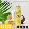 BANG ORIGINALE Shisha 15000 sbuffi VAPER MOSTE VAPE VAPE PREFEULED MESH BOOBA VAPOR VAPORE REGOLABILE REGOLABILE POD AIRCOGIETTI E-sigarette E-sigaretta