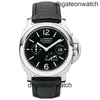 High End Designer Watches For Peneraa Series Automatic Mechanical Mens Watch 44mm Black PAM00090 Original 1: 1 med riktig logotyp och låda