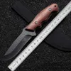 Outdoor hohe Härteschneidemesser, EDC Tragbare feste Klinge, geeignet für Selbstverteidigungs-Wanderwerkzeuge, Grillüberlebensmesser