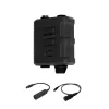 Acessórios PTT V60 V20 Conector de receptor de transmissor tático para fone de ouvido AMP COMTAC3 Adaptador de 6 pinos Cabo KN6 para U174/U Set